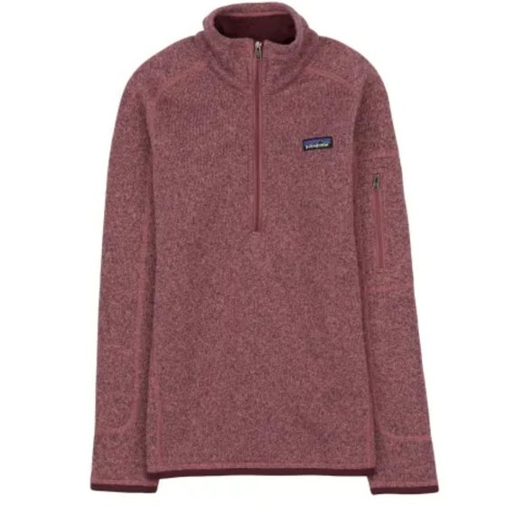 Patagonia Quarter Zip Jacket, US Size M KILN PINK - Picture 1 of 3